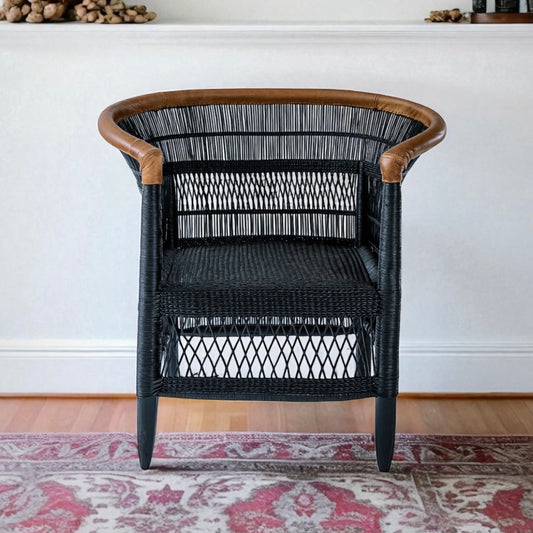 Add Leather To Traditional Chair