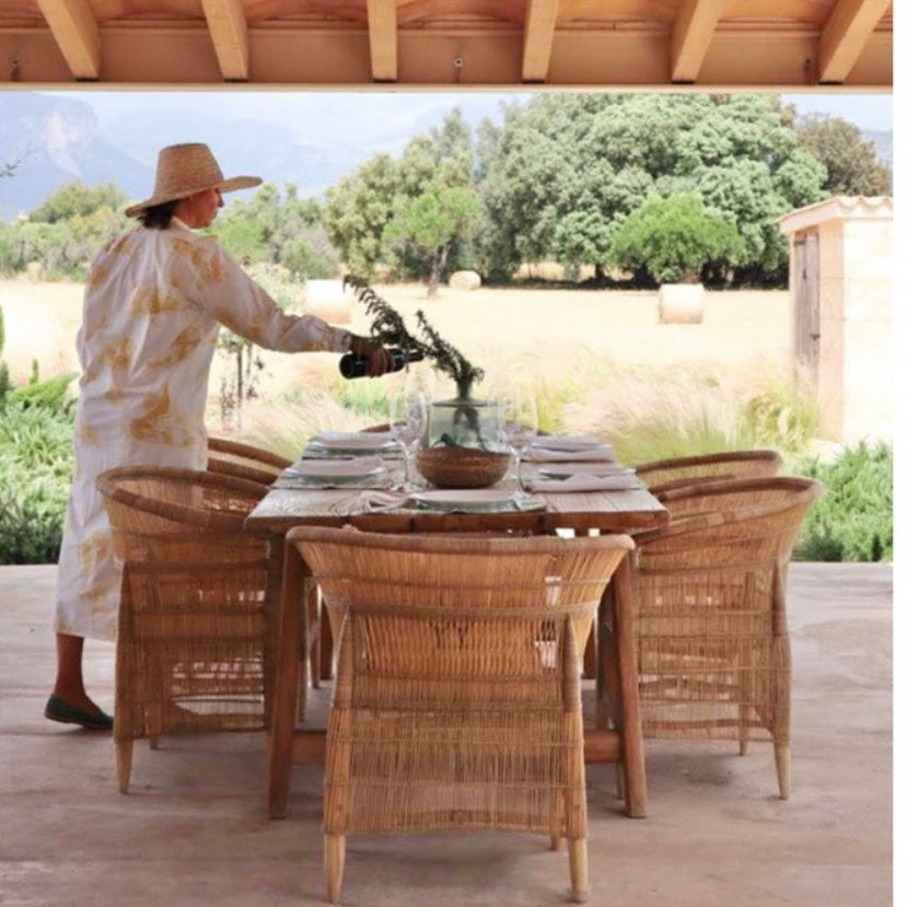 Export Quality Traditional Malawi Cane Chair (fumigated)