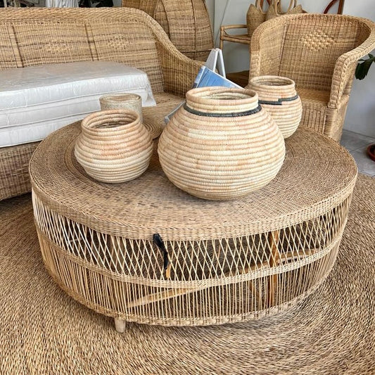 Large Round Coffee Table