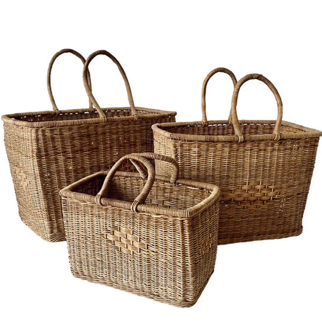 Market Baskets - Set Of 3