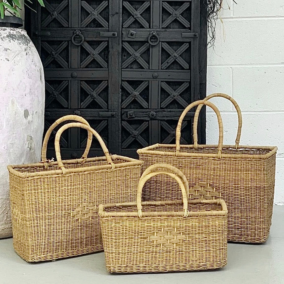 Market Baskets - Set Of 3