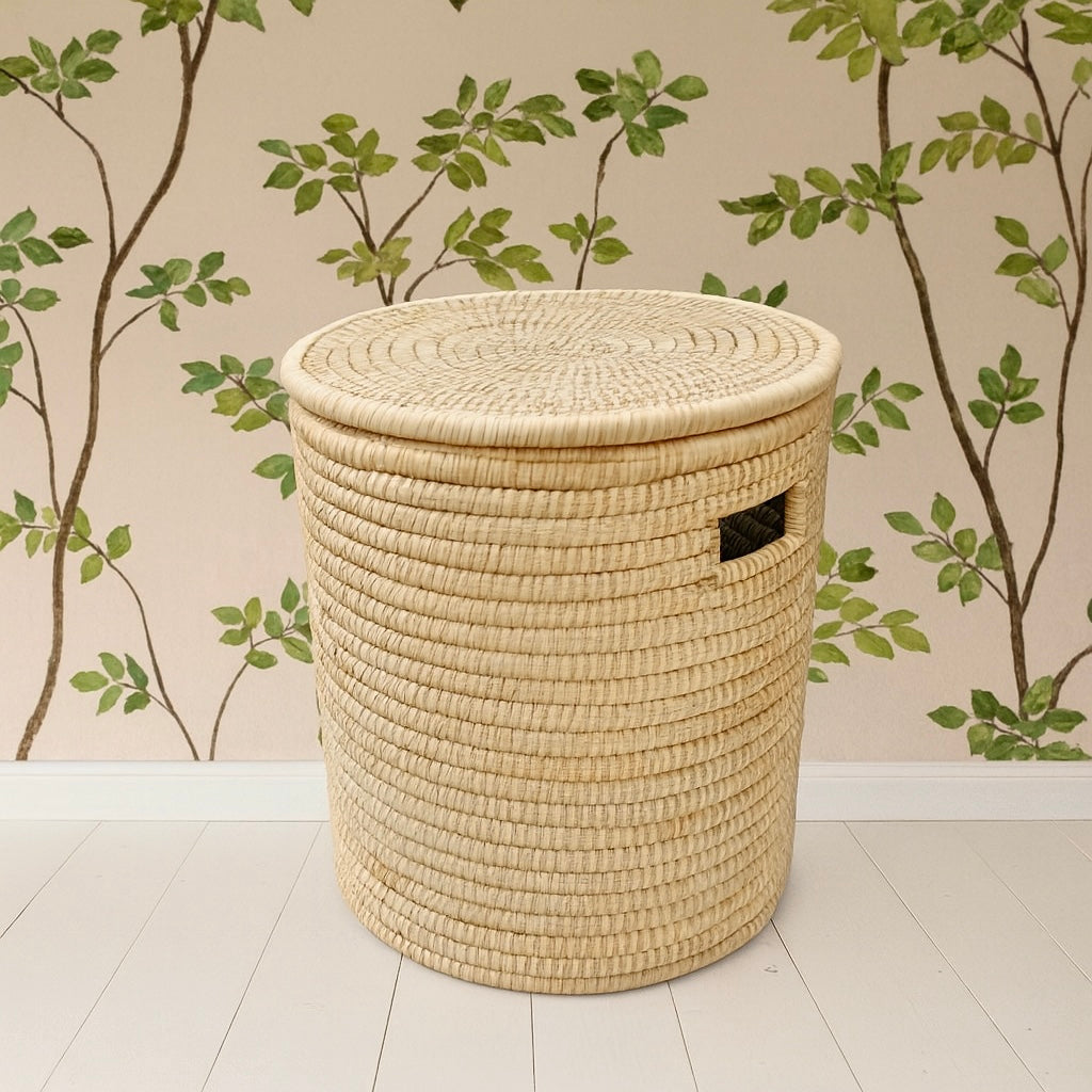 Laundry Basket With Handles And Lids - Individual Or Set
