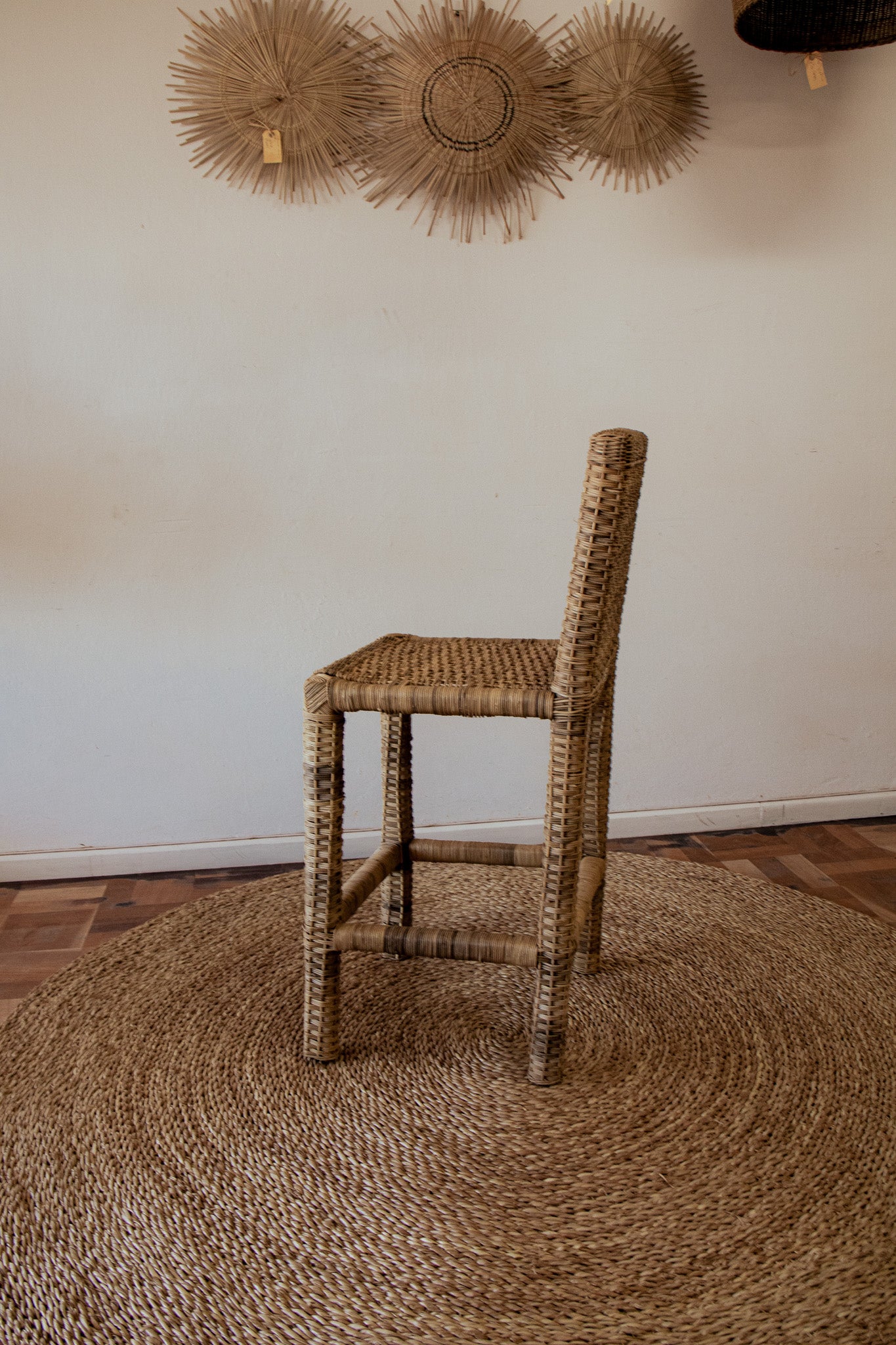 Triple Weave Armless Barstool