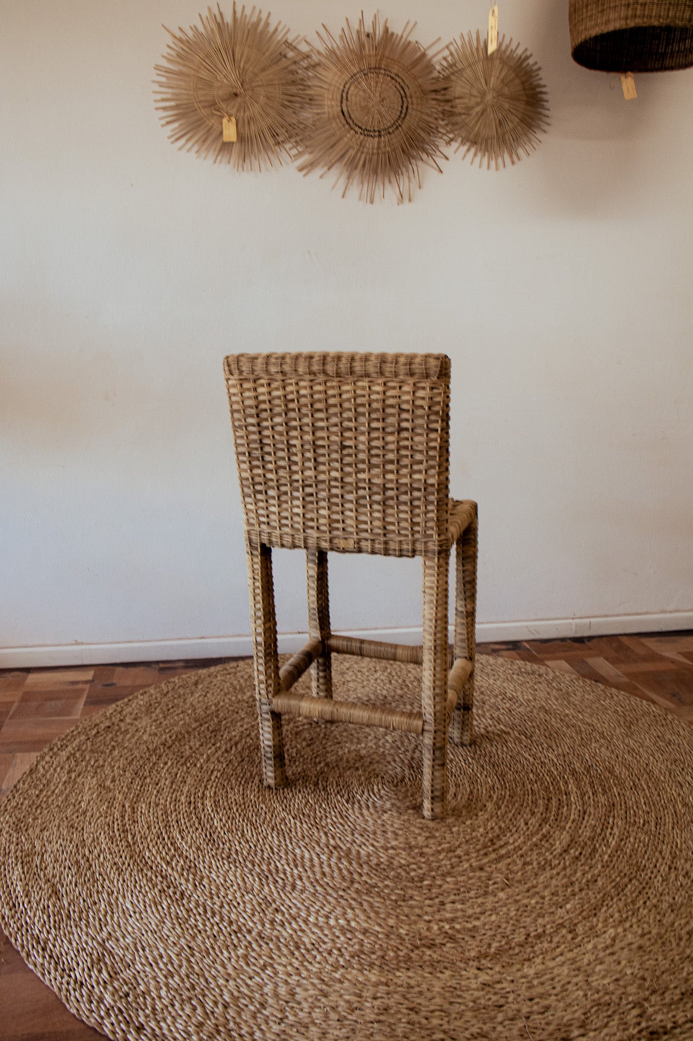 Triple Weave Armless Barstool