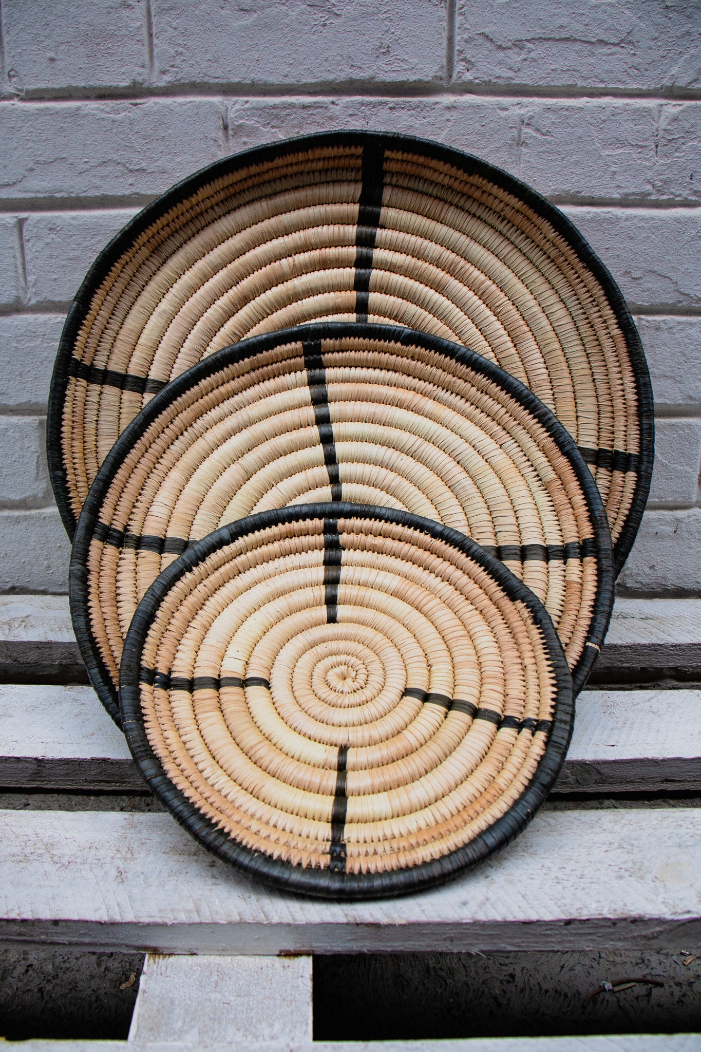 Wall Hanging Baskets (set of 3)