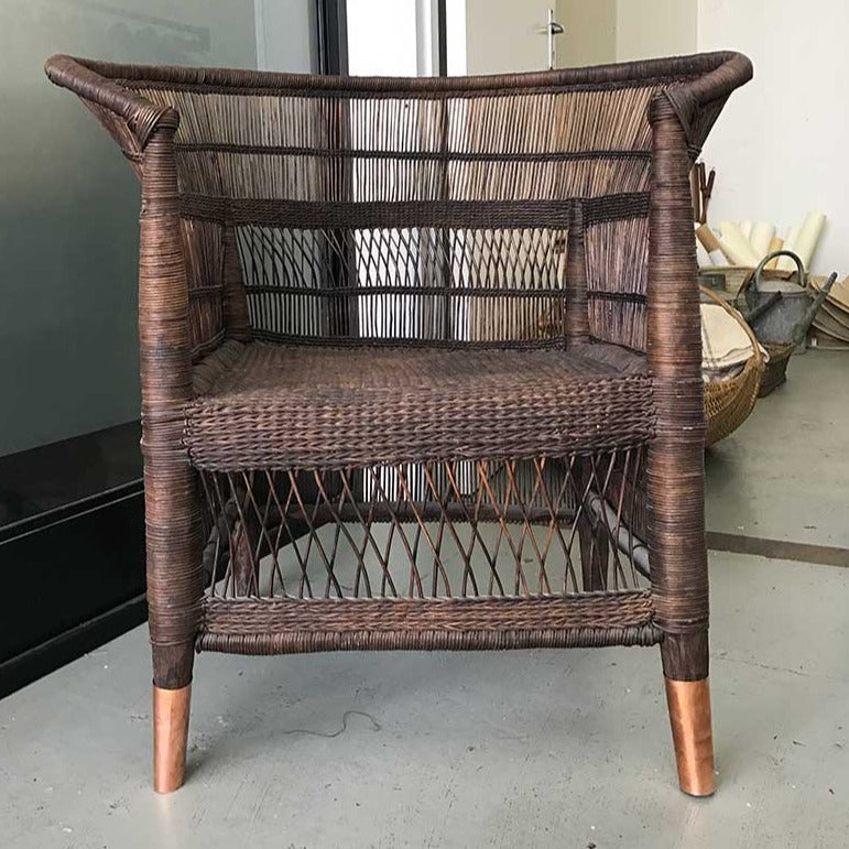 Export Quality Traditional 1-Seater Cane Chair