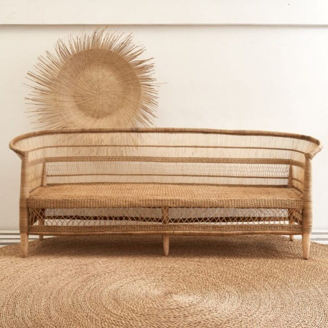 Traditional 4-Seater cane chair