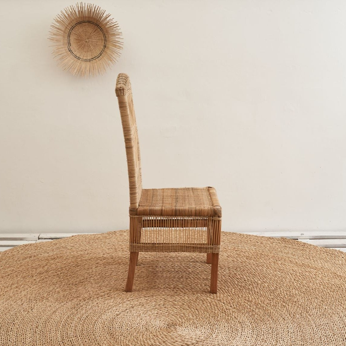 Open Weave Dining Chair