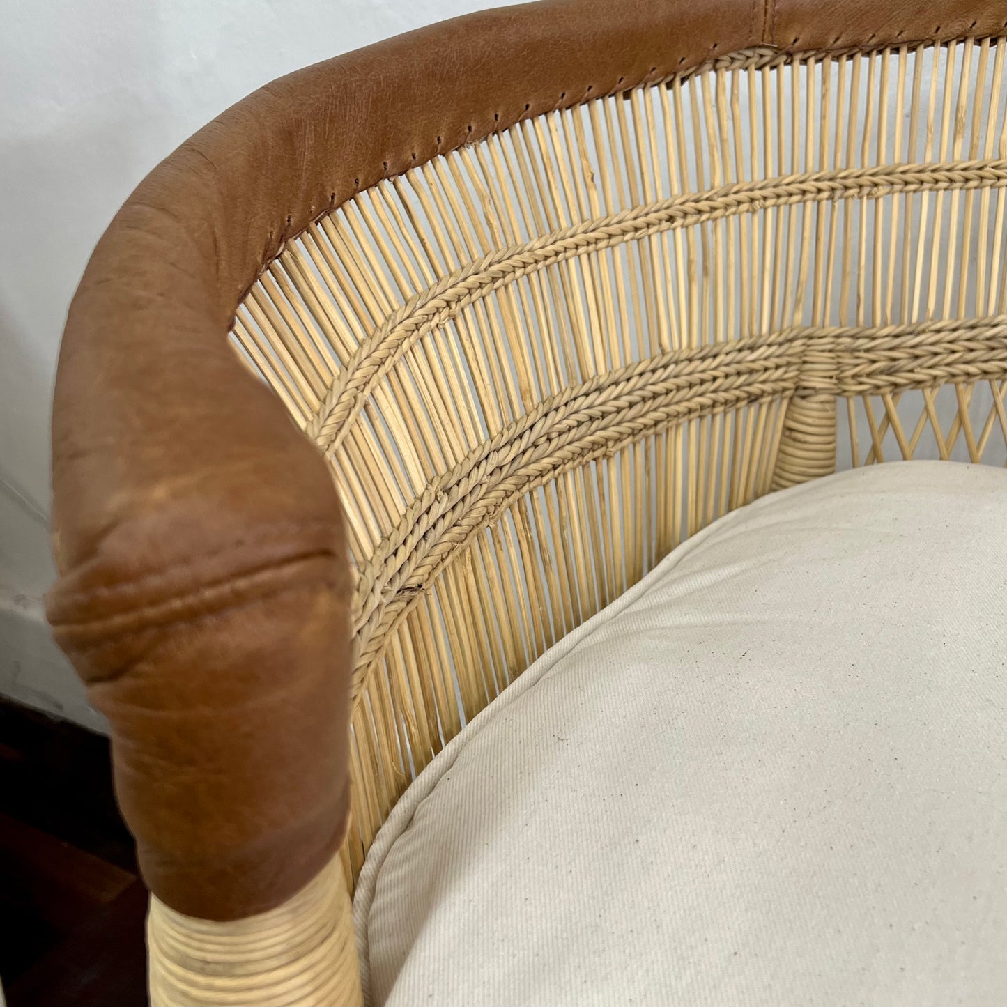 Export Quality Traditional 1-Seater Cane Chair