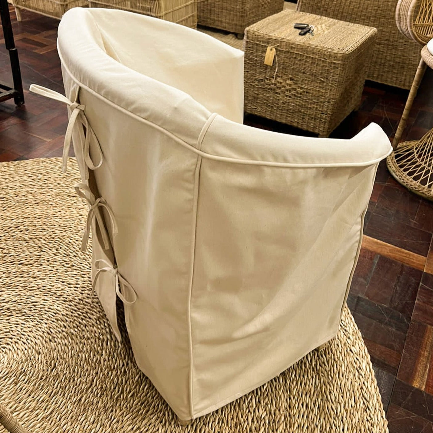 Slip Cover Traditional Chair