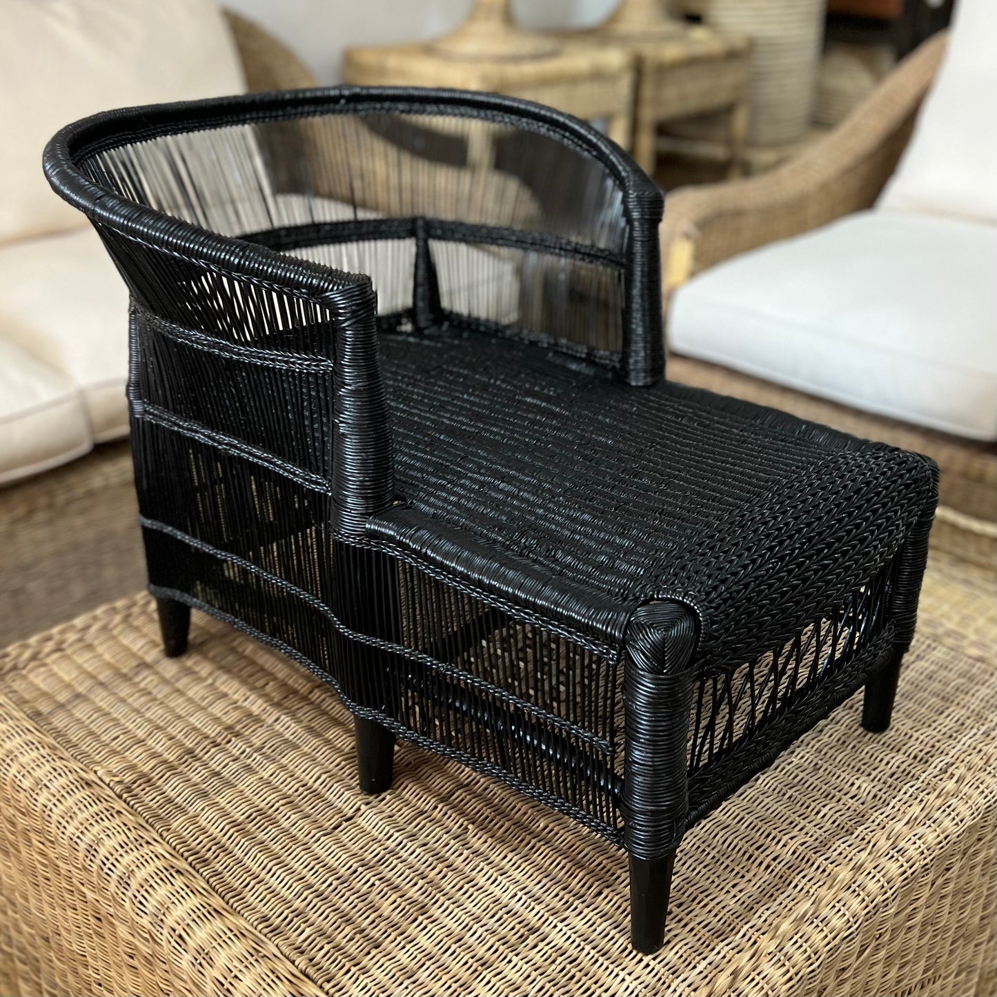 Kids Lounger Cane Chair