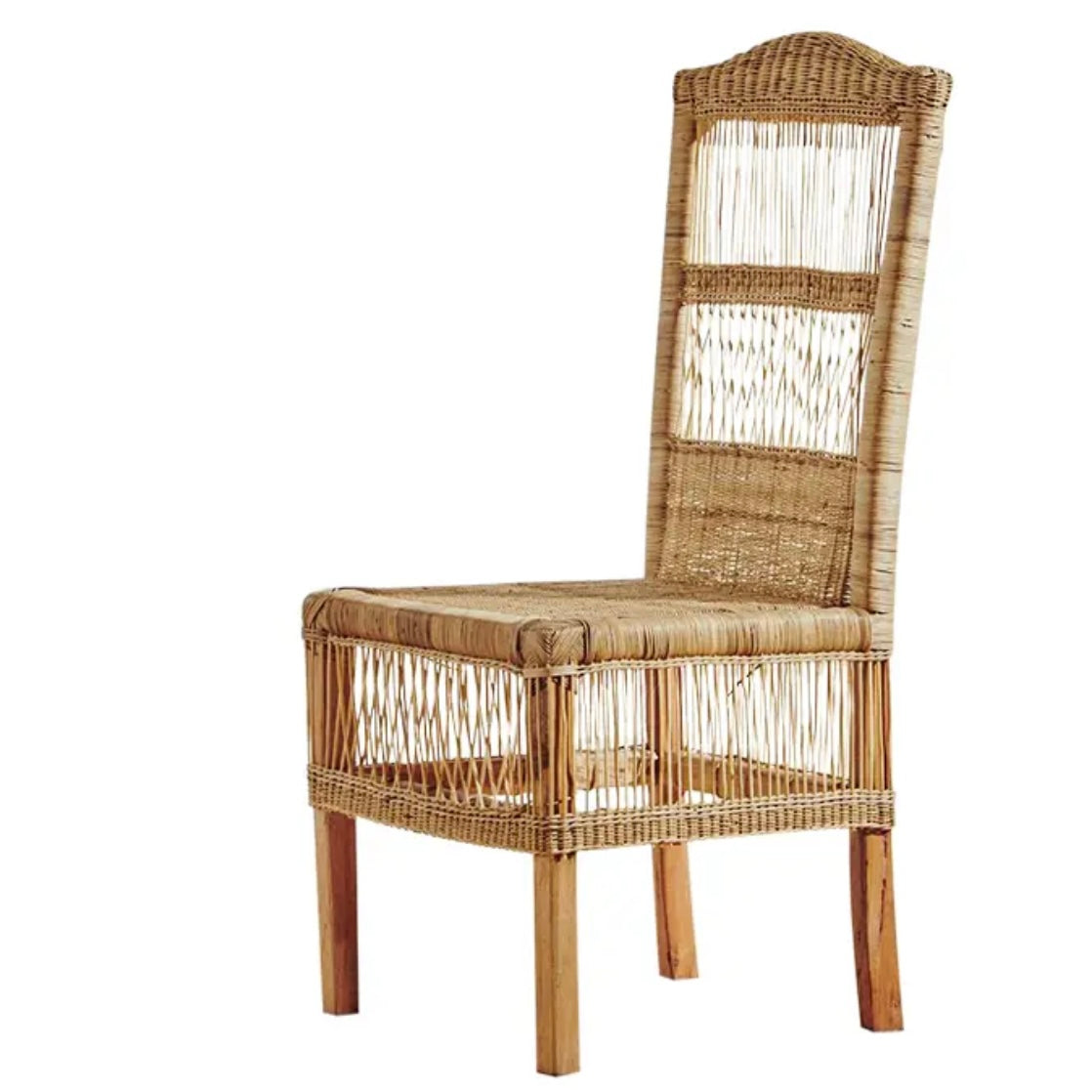 Open Weave Dining Chair