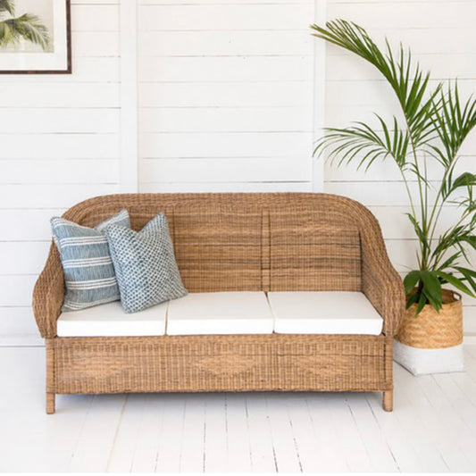 Classic 3-Seater Cane Chair