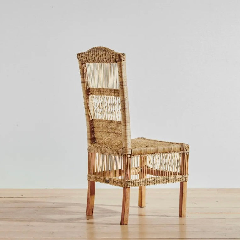 Open Weave Dining Chair