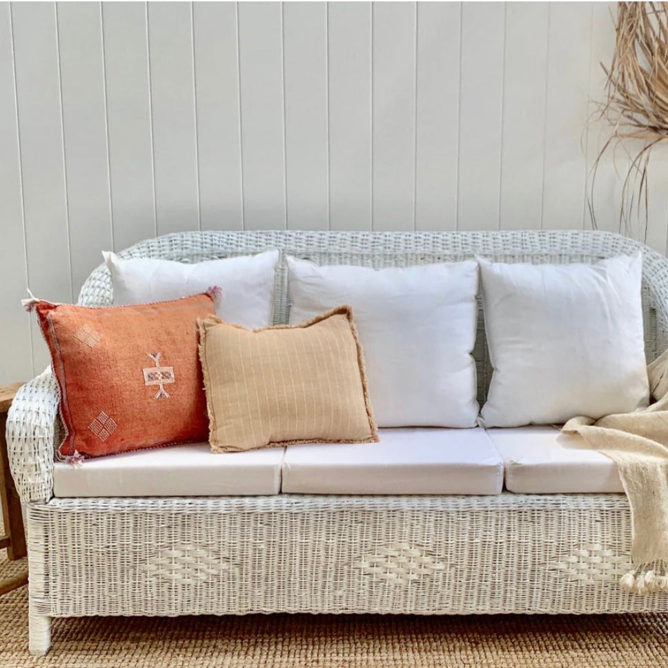 Classic 3-Seater Cane Chair