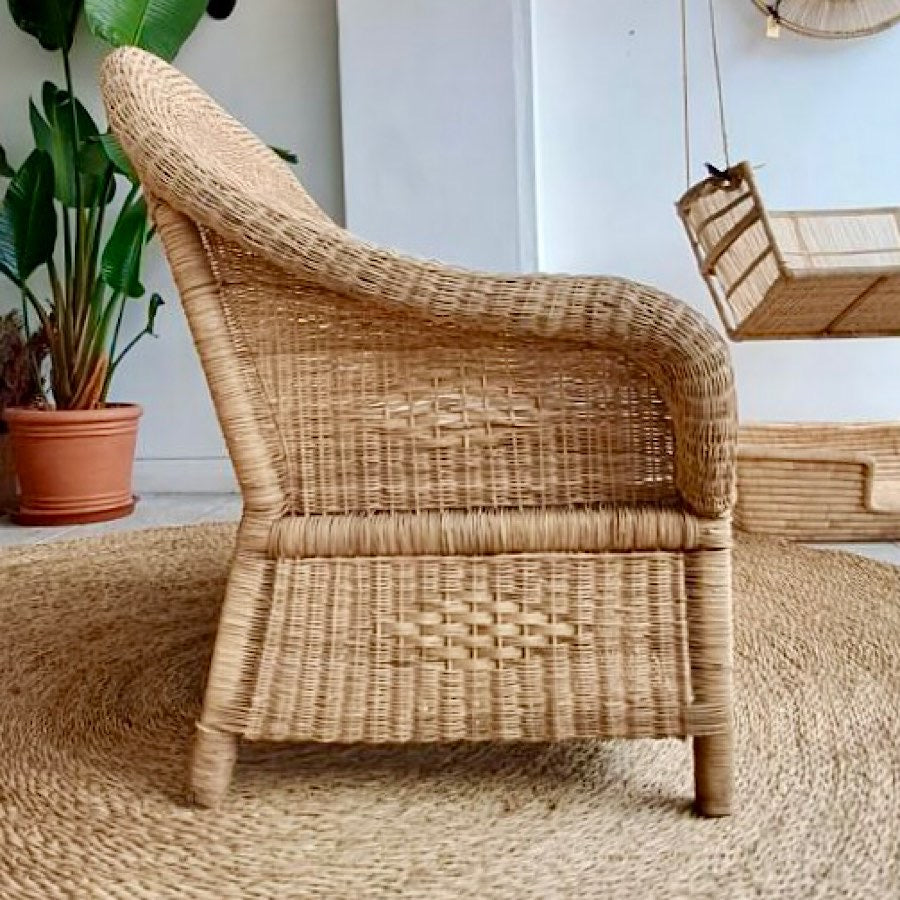 classic double malawi cane chair
