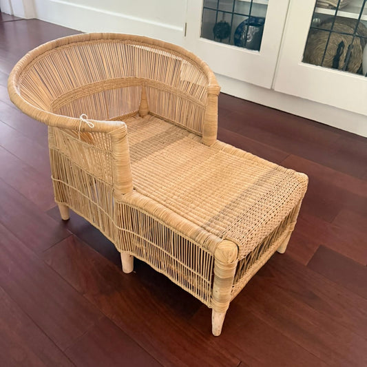 Kids Lounger Cane Chair