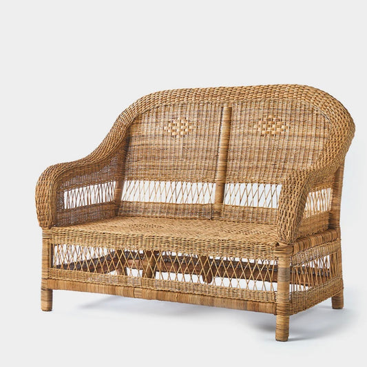Classic Open Weave Double Malawi Cane Chair