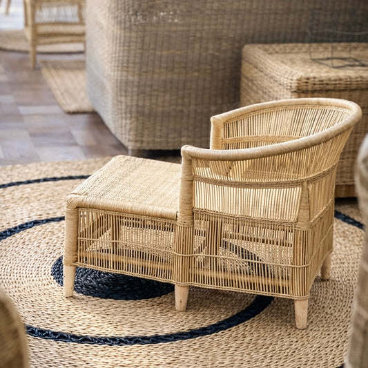 Kids Lounger Cane Chair