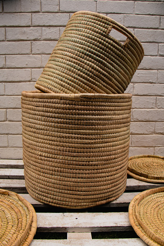 Laundry Basket With Handles And Lids - Individual Or Set
