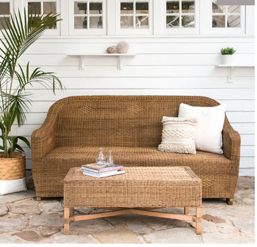 Premium Triple Cane Chair Sofa Couch