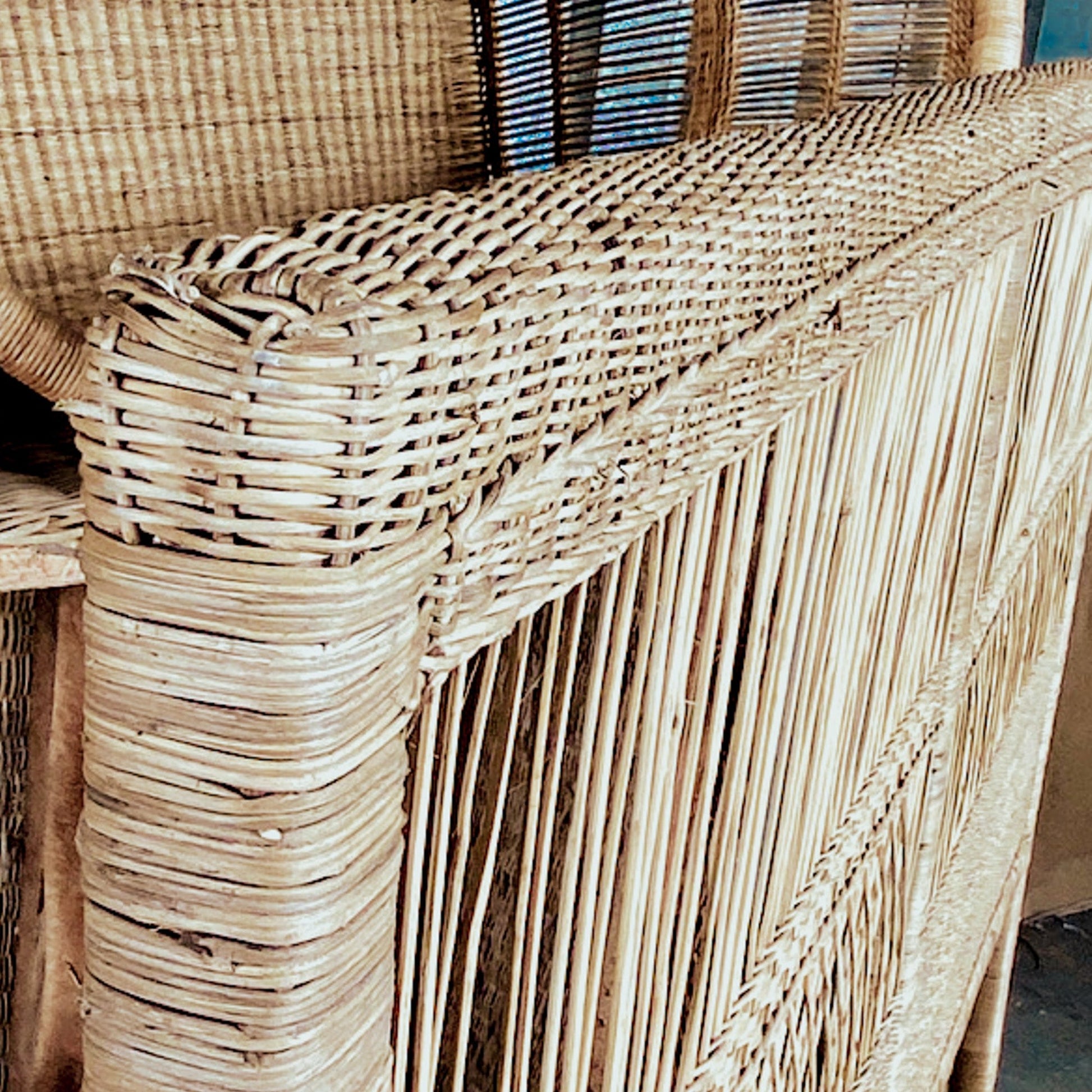 Chunky Cane Headboard ƒ?? Malawi Cane Interiors