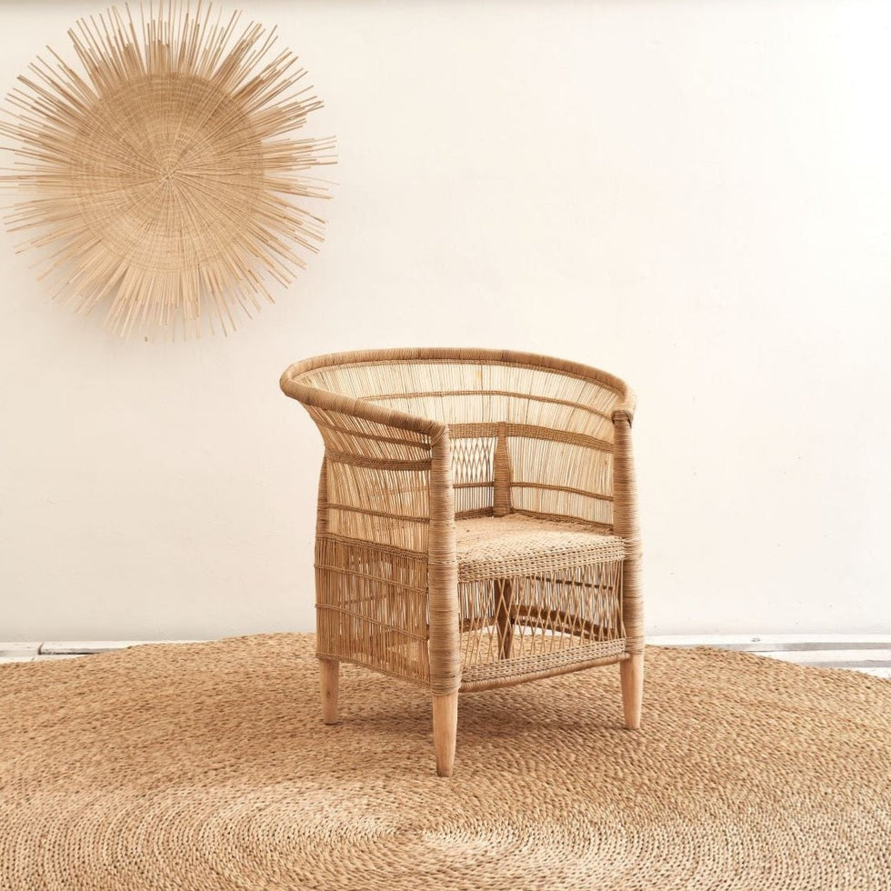 Export Quality Traditional Malawi Cane Chair