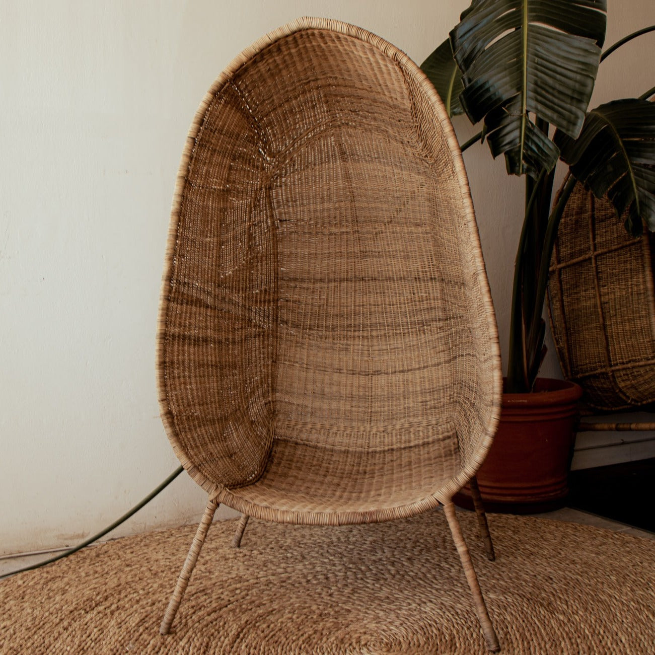Malawi Egg Chair cane