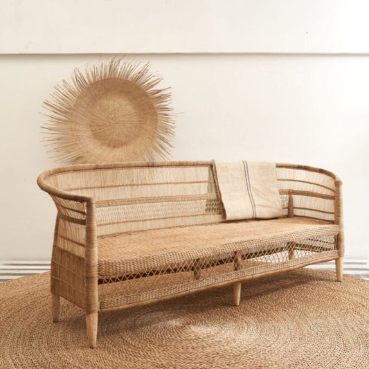 Traditional 4-Seater Malawi cane chair
