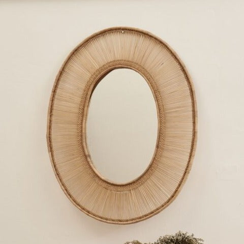 Small Oval Mirror
